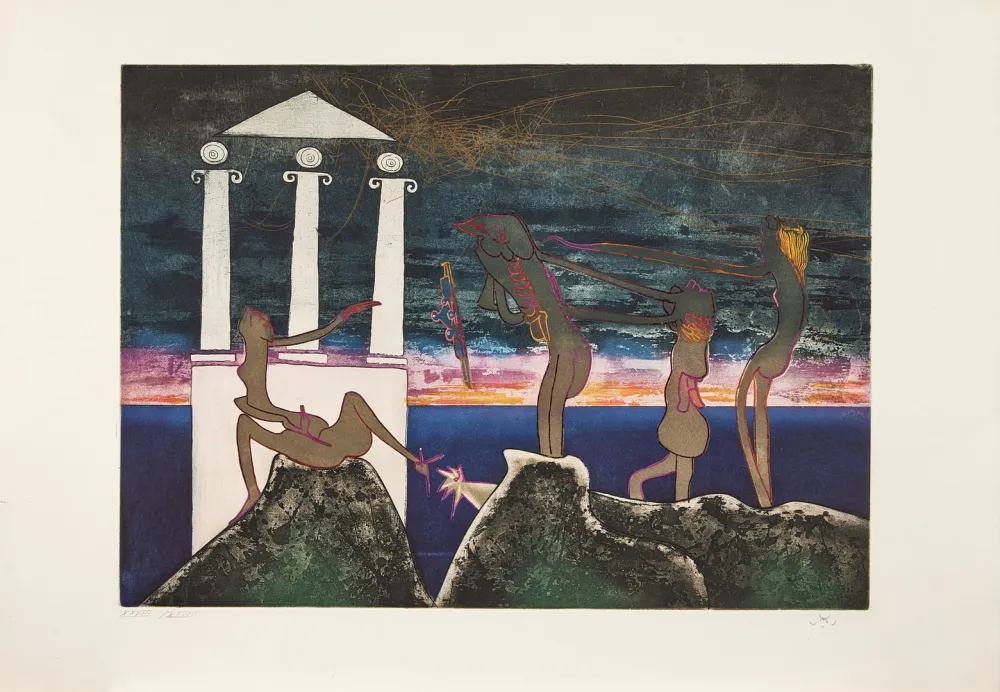 Água-Forte E Água-Tinta Matta - L'Arc obscure des heures