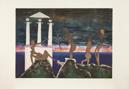 Água-Forte E Água-Tinta Matta - L'Arc obscure des heures