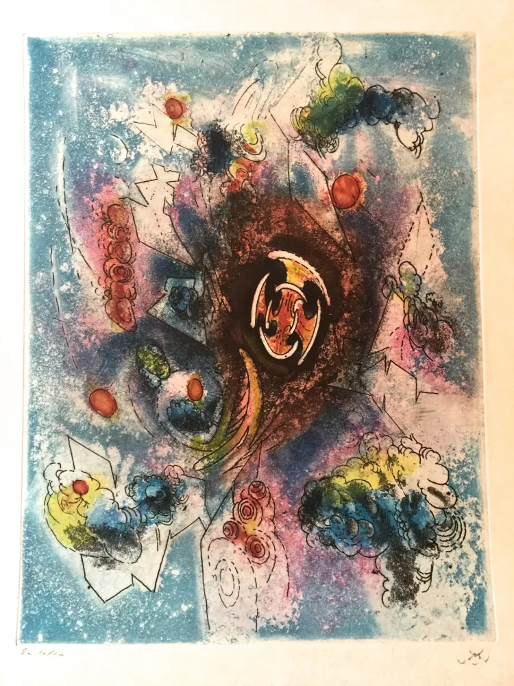 Gravura Matta - Le Conmer, Hom'mere III - L'Ergonaute