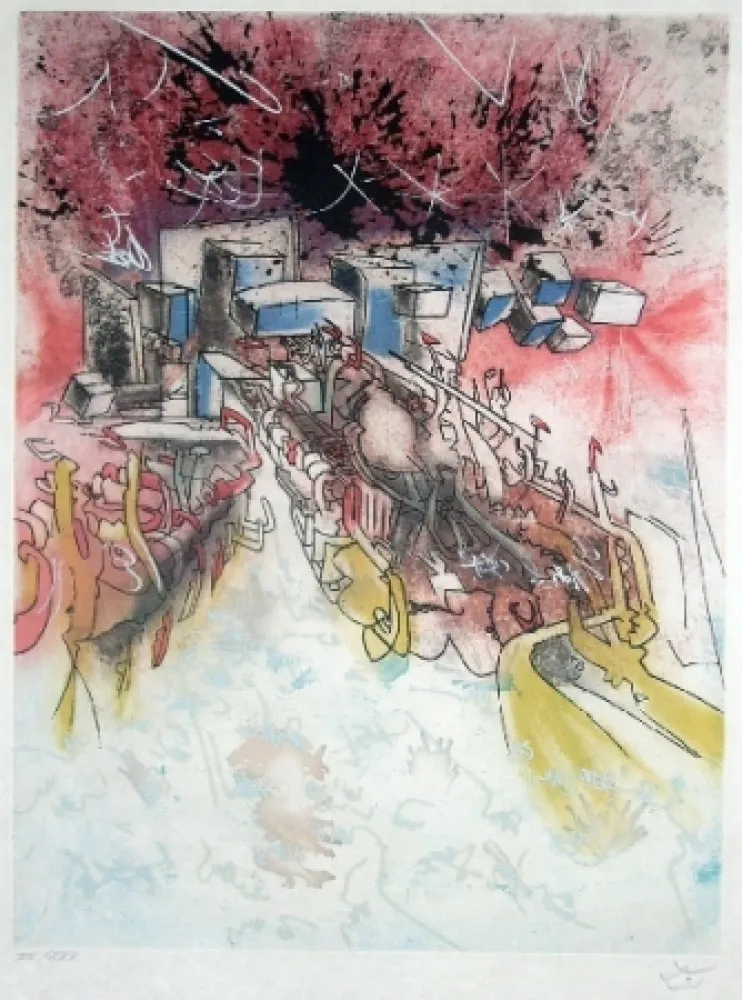 Água-Forte E Água-Tinta Matta - Le palais d'hiver