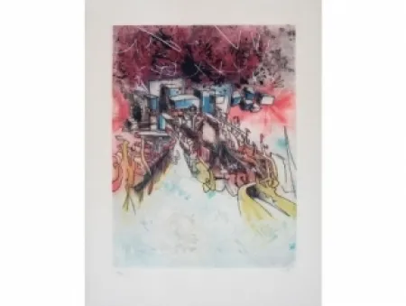 Água-Forte E Água-Tinta Matta - Le palais d'hiver (from hom'mère 3°)