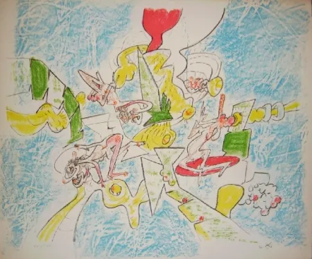 Litografia Matta - L'effet Gabriel