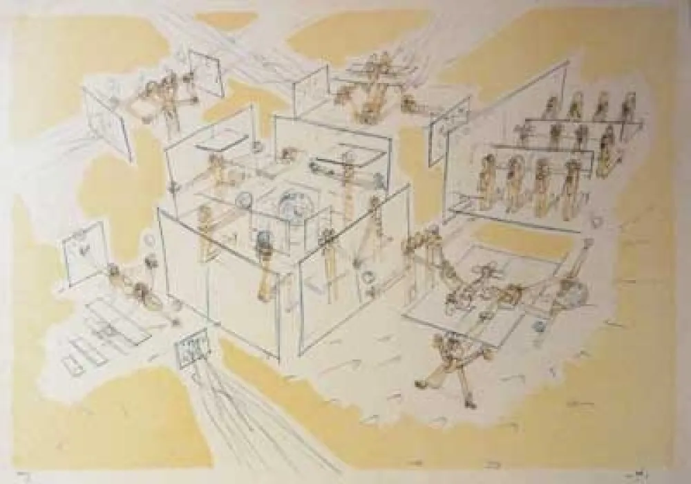 Litografia Matta - Les Convaincus