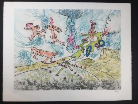 Água-Forte E Água-Tinta Matta - Les Oh! Tomobiles 