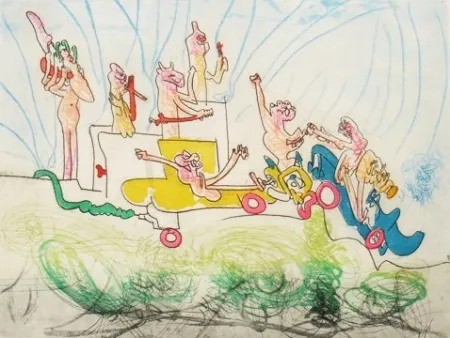 Água-Forte E Água-Tinta Matta - Les Oh  Tomobiles