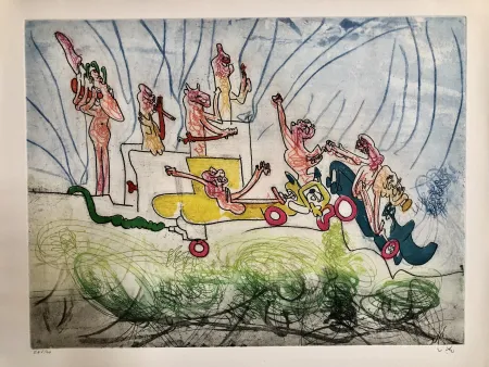 Gravura Matta - Les oh tomobiles- image II