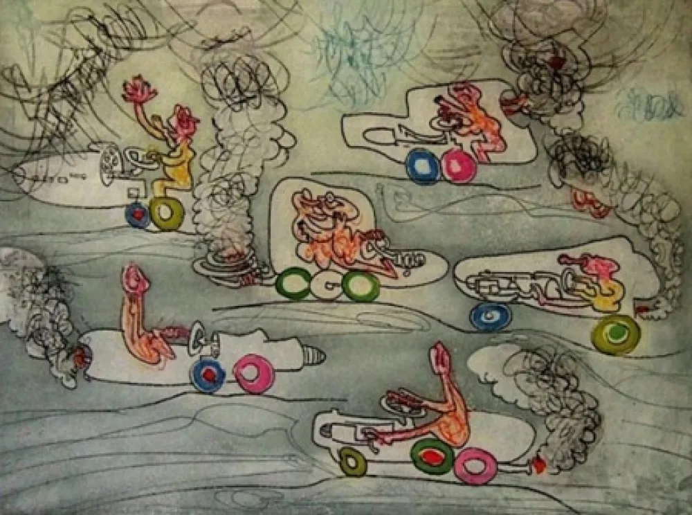 Água-Forte E Água-Tinta Matta - Les oh Tomobiles, suite complète