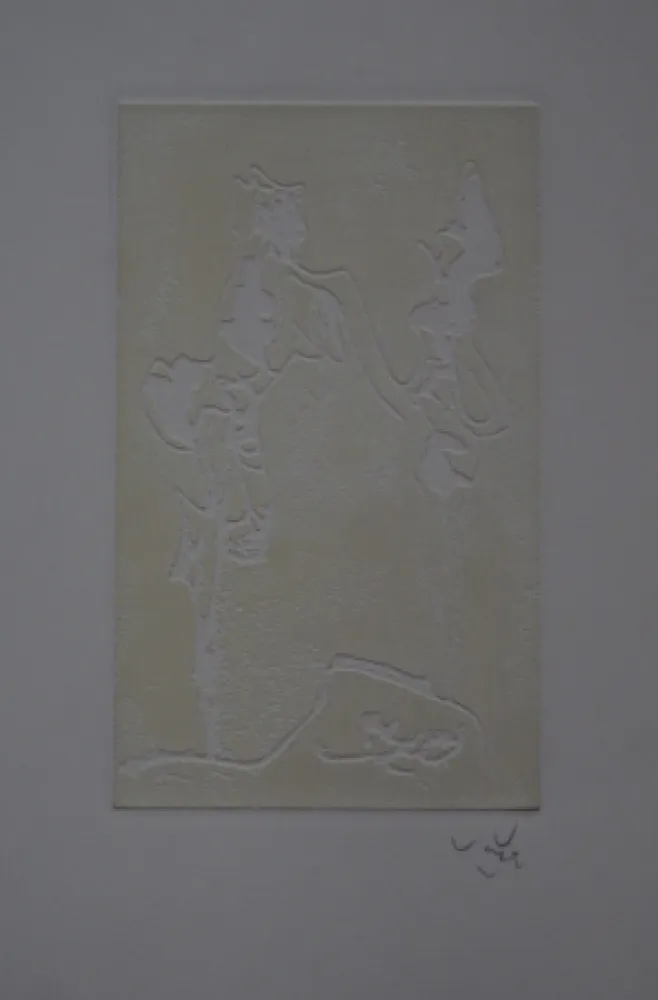 Gravura Matta - Les raconteurs de sperme.