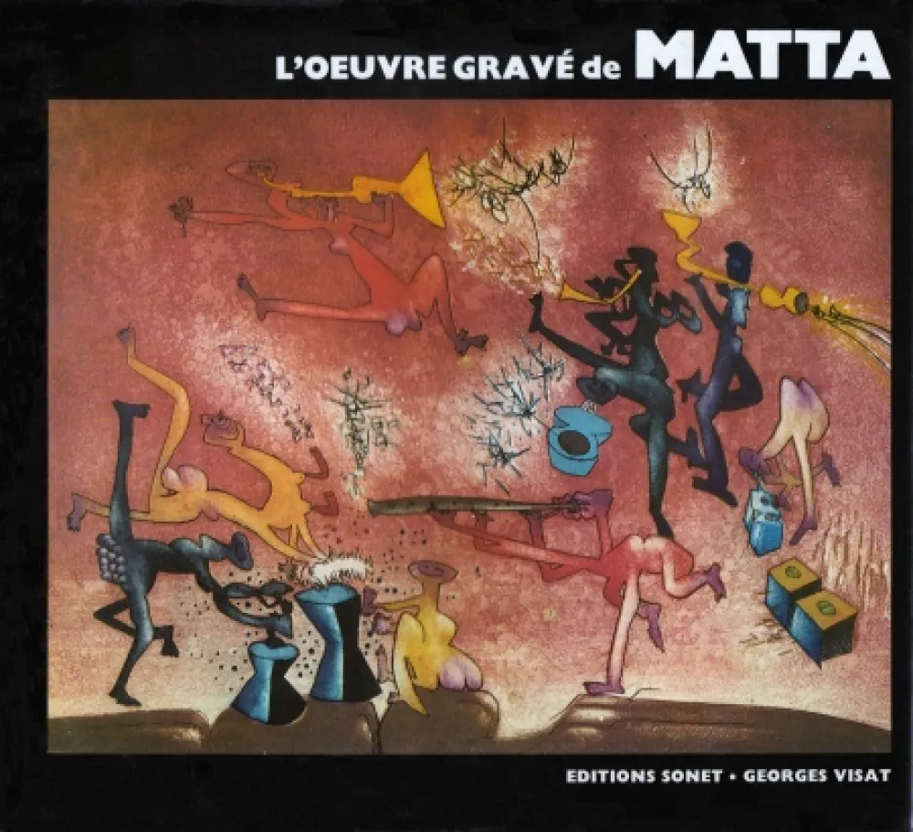Livro Ilustrado Matta - L´oeuvre gravé de Roberto Matta