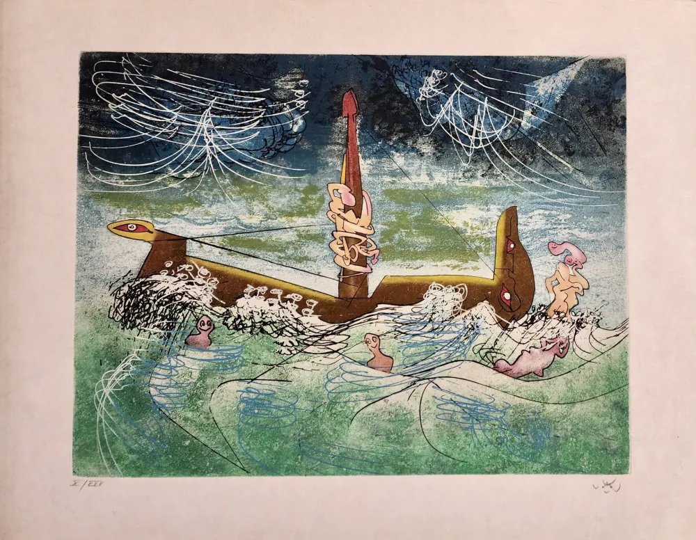 Gravura Matta - N'ou's from Hom'mere II L Eautre