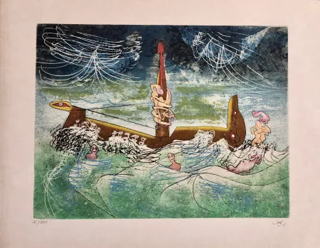 Gravura Matta - N'ou's from Hom'mere II L Eautre