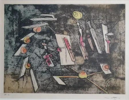 Água-Forte E Água-Tinta Matta - Passage et sage du couple planche I