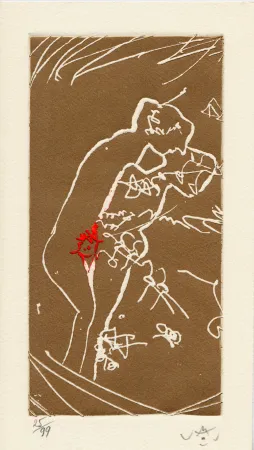 Gravura Matta - Pour J. Mansour