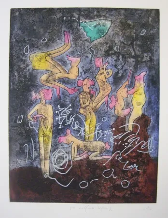 Água-Forte E Água-Tinta Matta - Sans titre