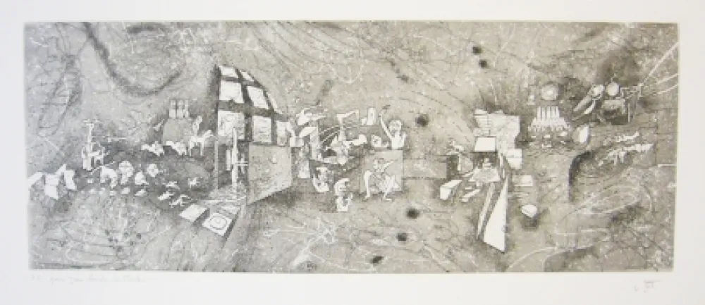 Água-Forte Matta - Sans titre