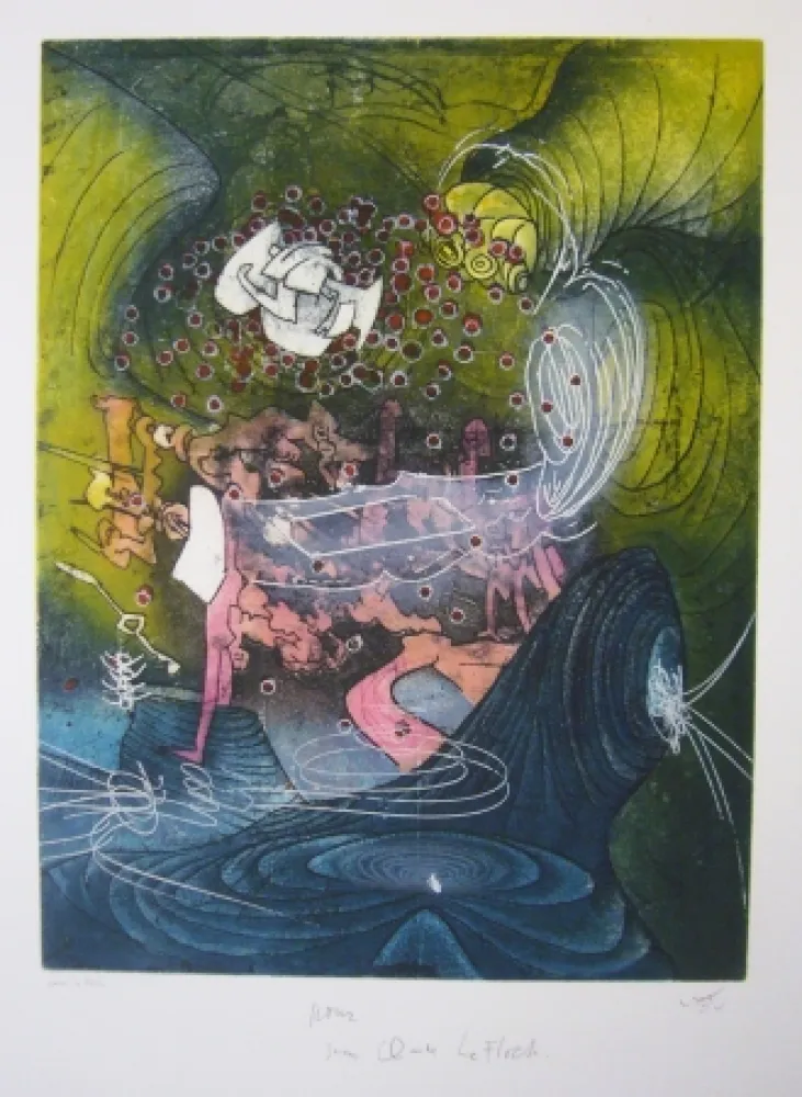 Água-Forte E Água-Tinta Matta - Sans titre