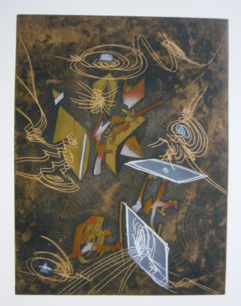 Água-Forte E Água-Tinta Matta - Sans titre