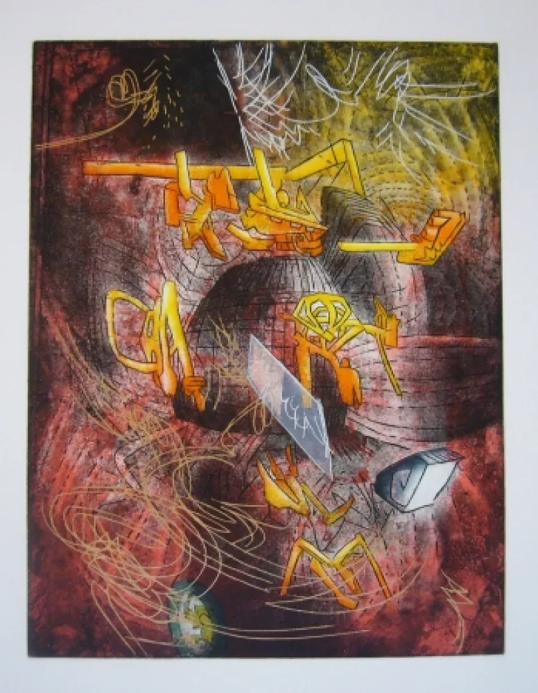 Água-Forte E Água-Tinta Matta - Sans titre