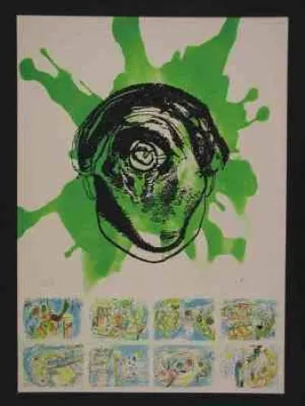 Litografia Matta - Sans titre