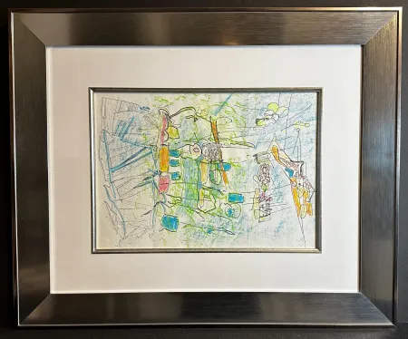 Sem Técnica Matta - Sans Titre Original Mixed Media With Collage (2)