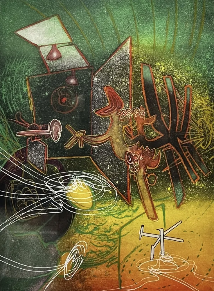 Gravura Matta - Seasons from hell, Feu, Feu sur moi