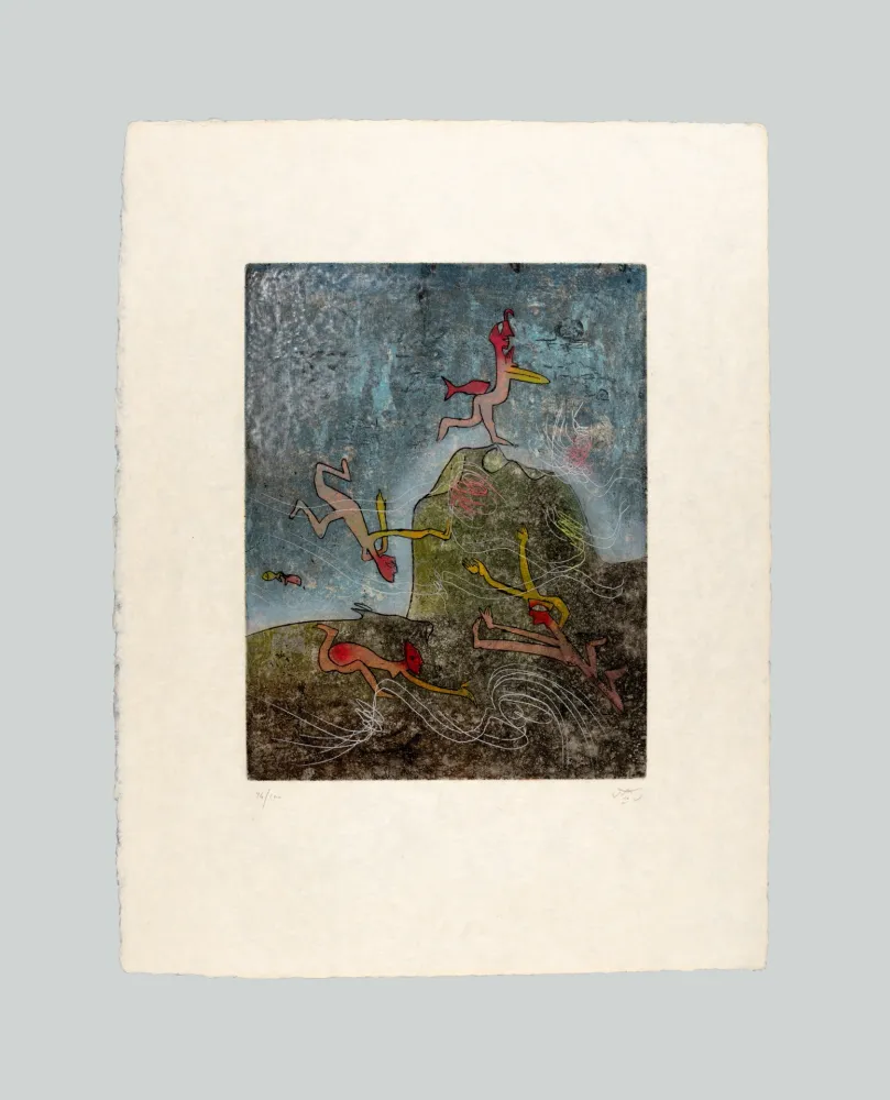 Gravura Matta - Surrealistes