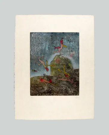 Gravura Matta - Surrealistes