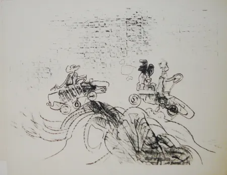 Litografia Matta - The Car-Boys