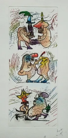 Água-Forte E Água-Tinta Matta - Ubu Roi (planche 2)