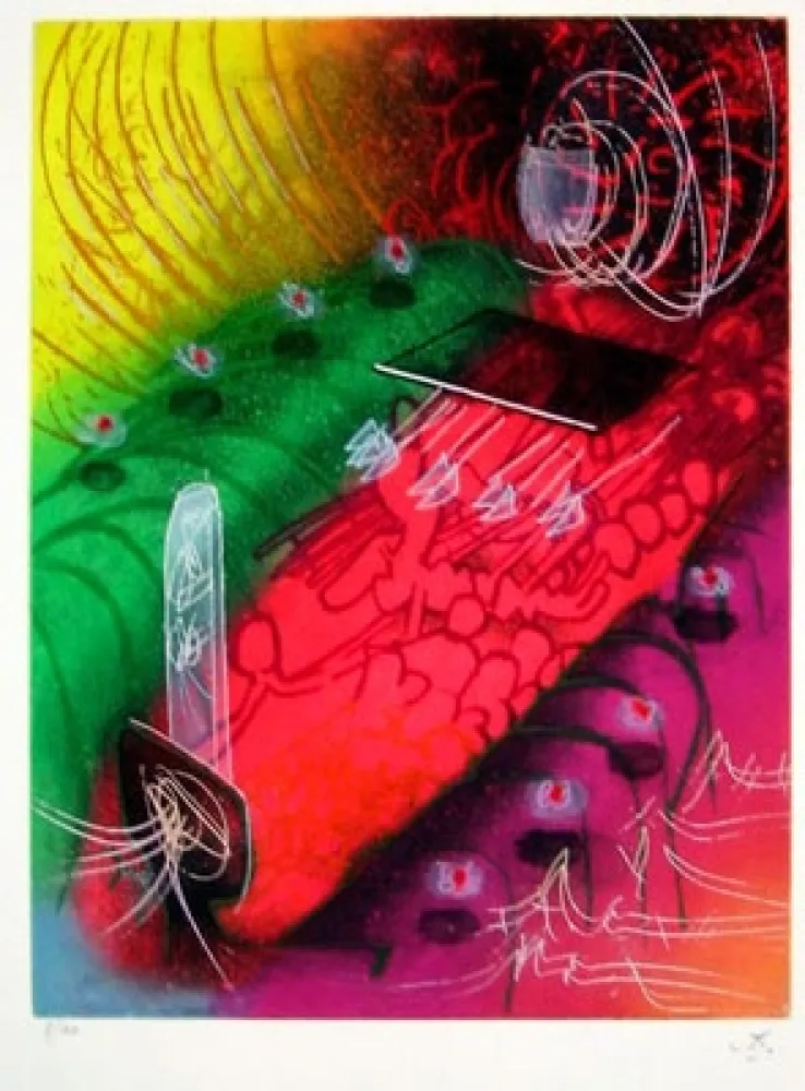 Água-Forte Matta - UNE SAISON EN ENFER (Carpeta)