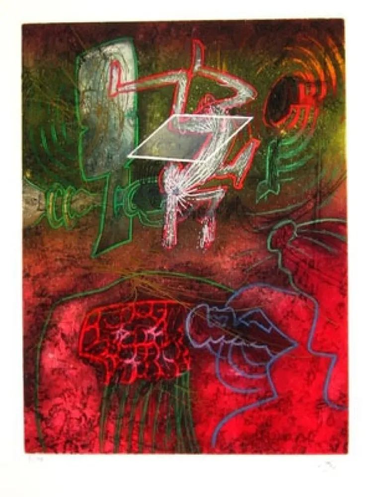 Água-Forte Matta - UNE SAISON EN ENFER (Carpeta)