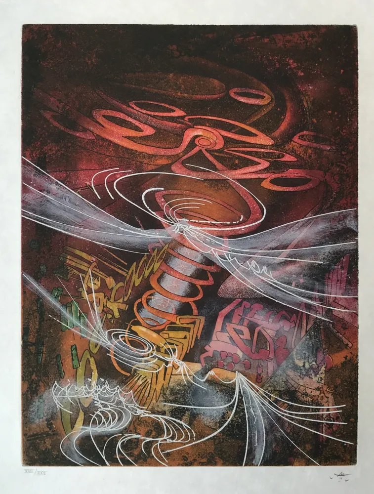 Água-Forte E Água-Tinta Matta - Untitled