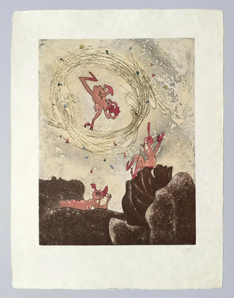 Água-Forte E Água-Tinta Matta - Va-riante