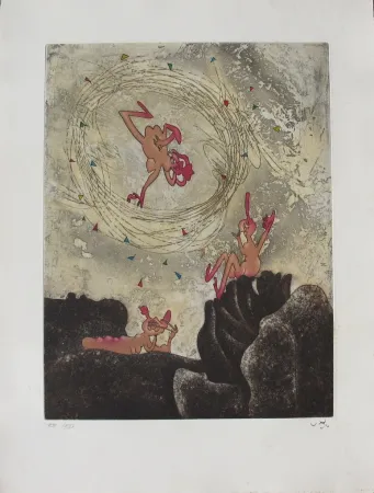 Água-Forte E Água-Tinta Matta - Va-riante