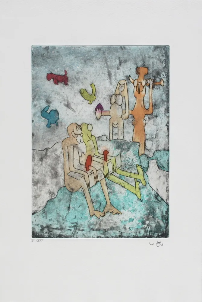 Água-Forte E Água-Tinta Matta - Vivante mortalité 1