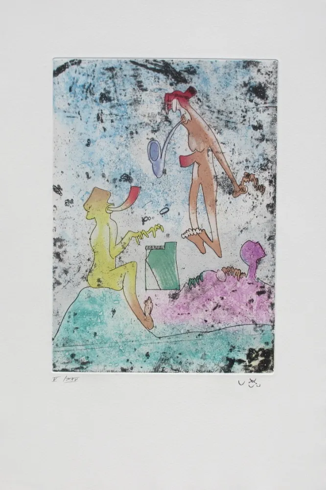 Água-Forte E Água-Tinta Matta - Vivante mortalité 4