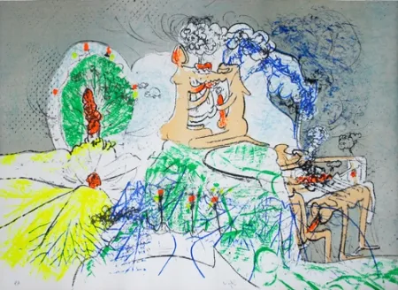 Litografia Matta - Vivunt in Venerem 