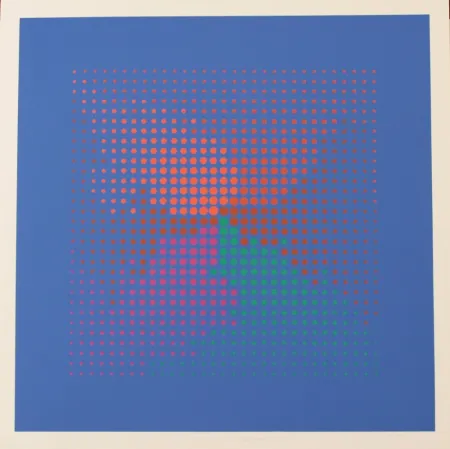 Litografia Mavignier - DEFORMED SQUARE - EXACTA FROM CONSTRUCTIVISM TO SYSTEMATIC ART 1918-1985