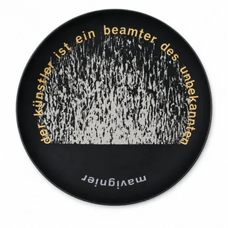 Múltiplo Mavignier - Der künstler ist ein beamter.....
