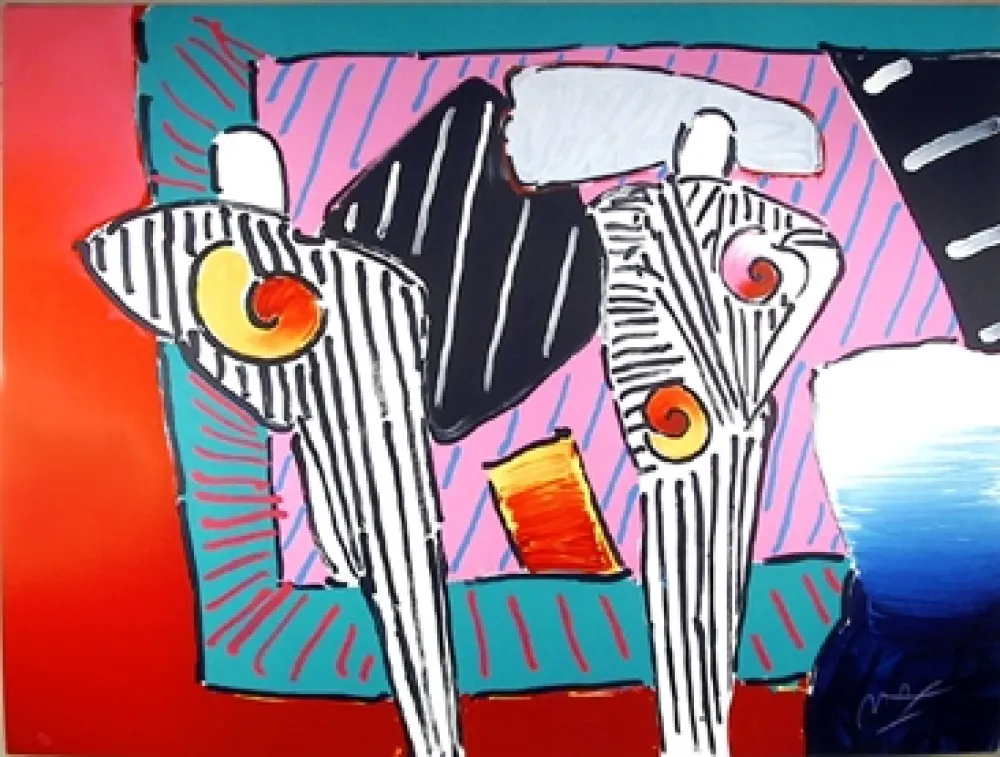 Litografia Max - Timeline Dega Man