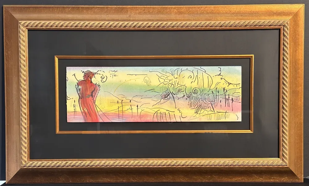 Sem Técnica Max - Untitled Original Watercolor on Paper