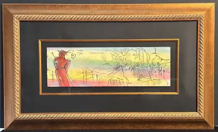 Sem Técnica Max - Untitled Original Watercolor on Paper