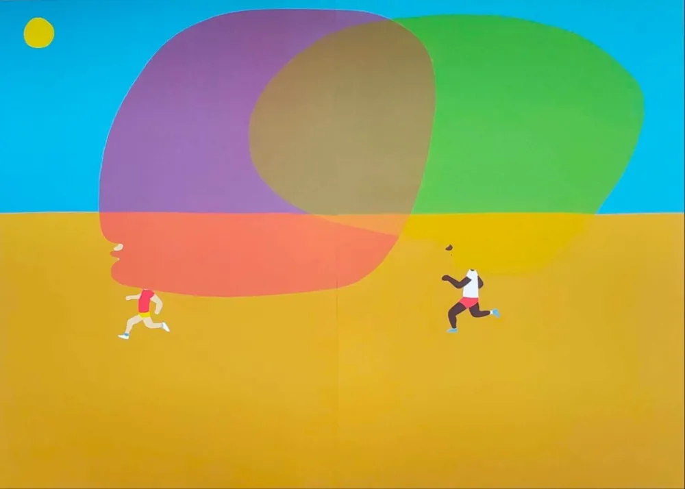 Litografia Mcdonald  - Desert Run