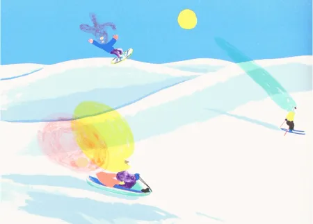 Litografia Mcdonald  - Ski Getaway