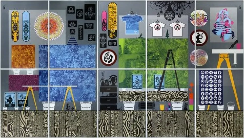 Litografia Mcginness - Studio View