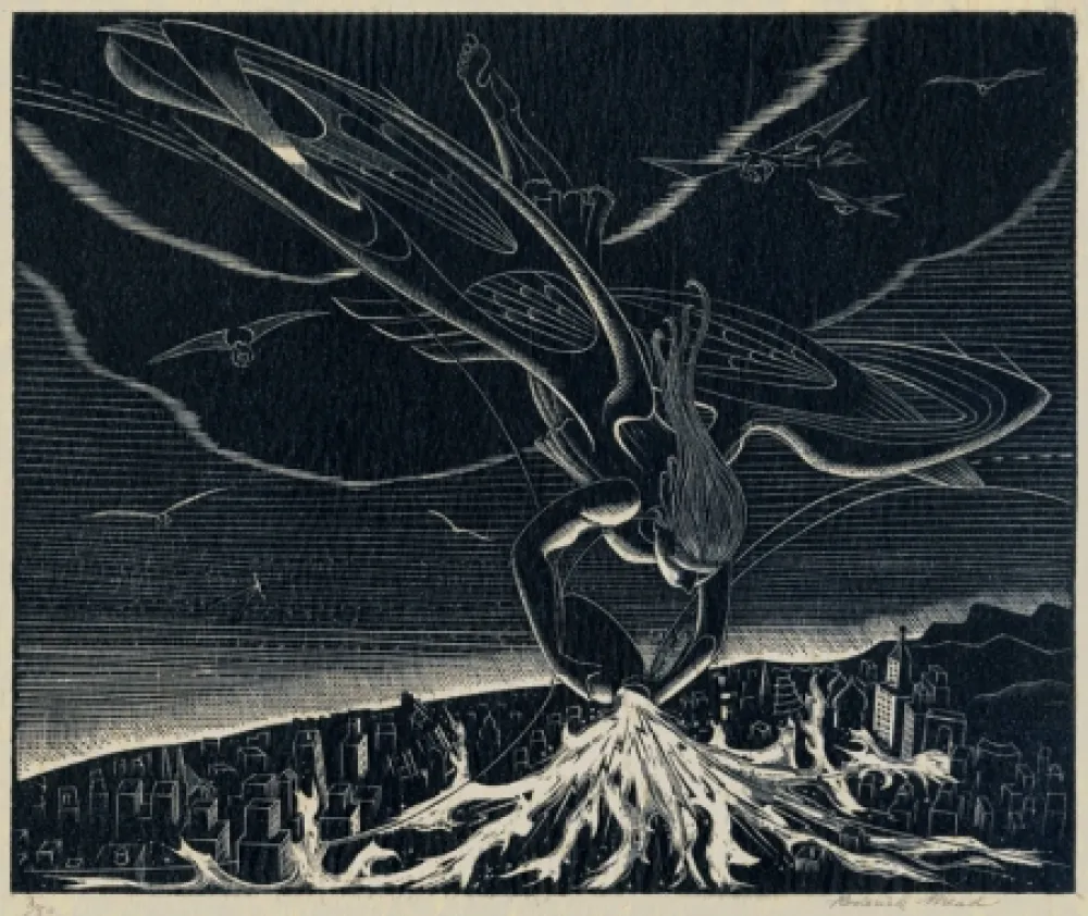 Gravura Mead - The Seventh Angel (Revelations: XVI)