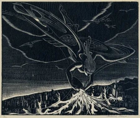 Gravura Mead - The Seventh Angel (Revelations: XVI)