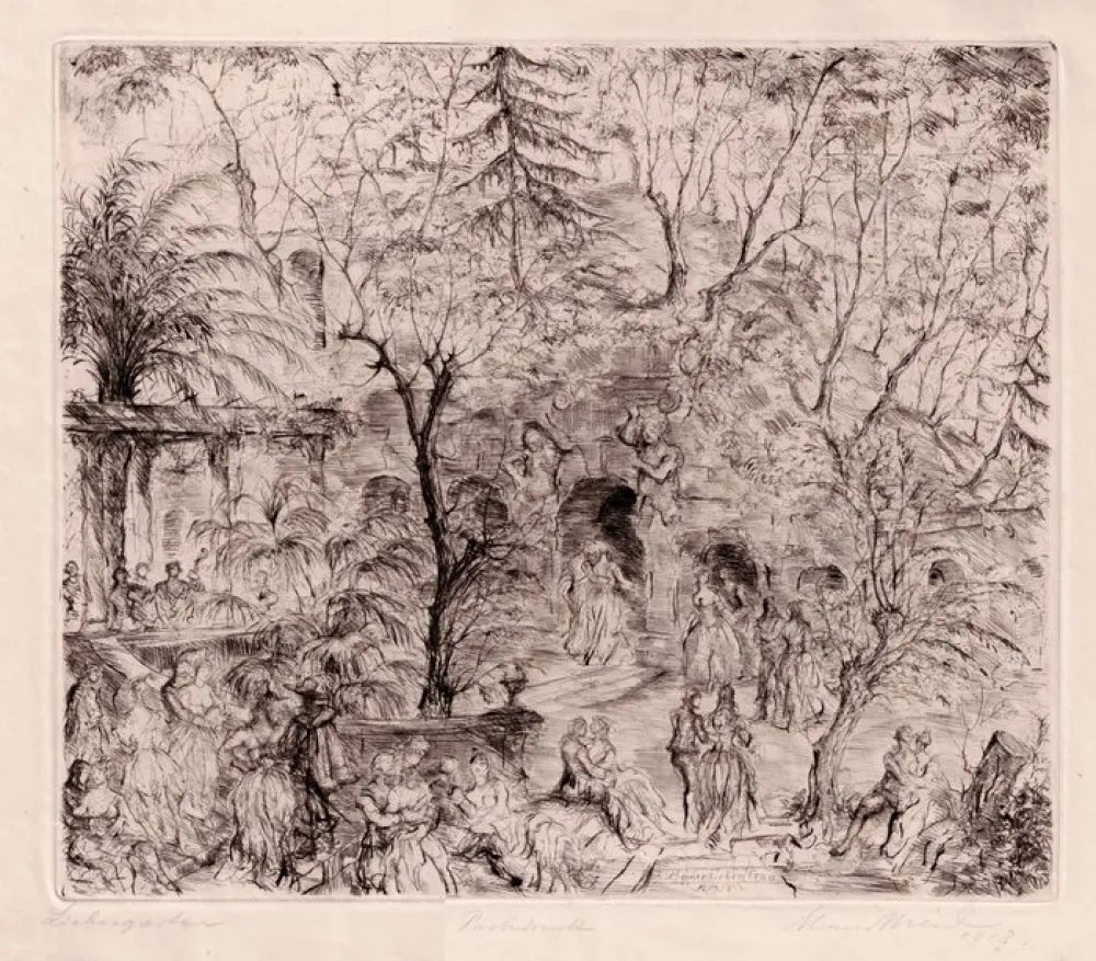 Água-Forte Meid - Liebesgarten / Garden of Love