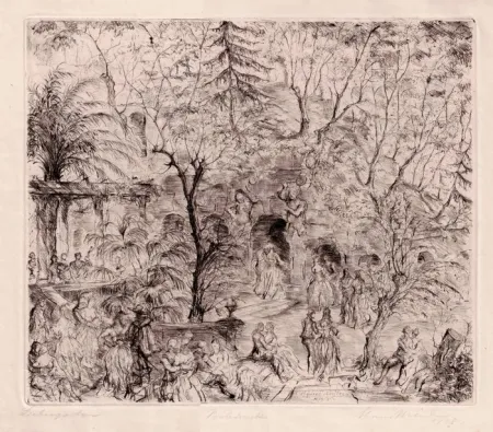 Água-Forte Meid - Liebesgarten / Garden of Love