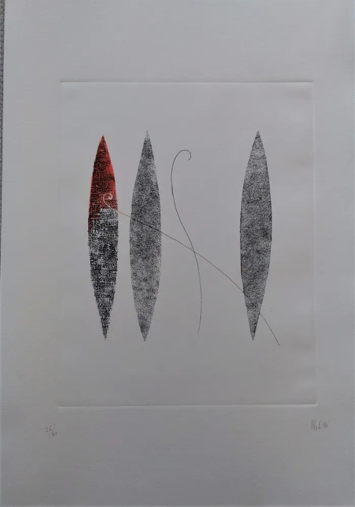 Água-Forte E Água-Tinta Melotti - Senza titolo